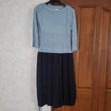 마리아니 7부 소매 니트 원피스