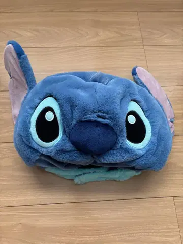 스티치 귀달이 플리스 모자