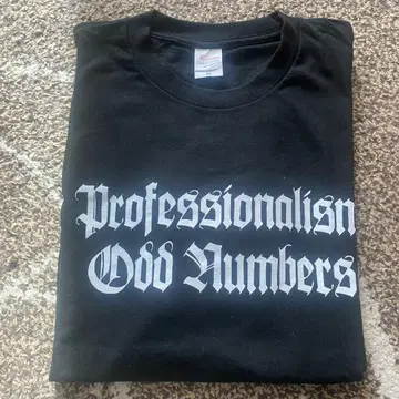더 퍼블 T셔츠 Odd Numbers