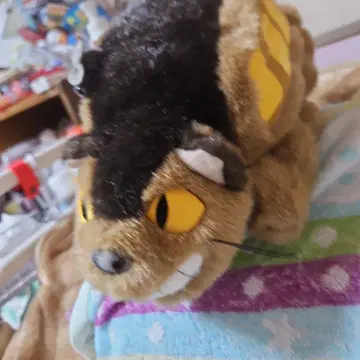 고양이 버스 봉제 인형