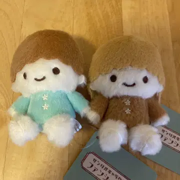 산리오 팬시 레트로 앉은 자세 오테다마 봉제 인형 키키라라 덤 포함