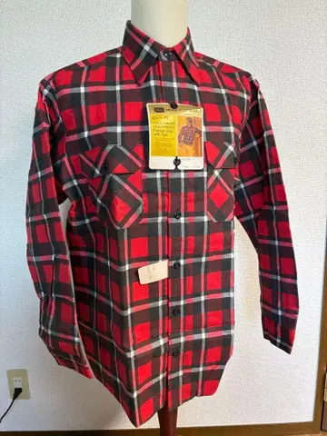 빈티지 1950s-60s 데드 스탁 Sears 시어스 플란넬 셔츠