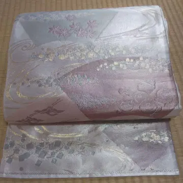 순수 실크 후쿠로 오비