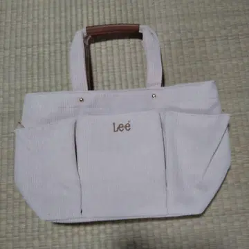 Lee 토트백 아이보리