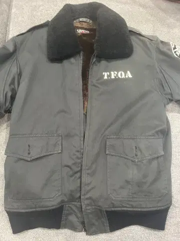 CROWS MA-1 자켓 L 사이즈 블랙