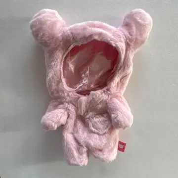 리락쿠마 코리락쿠마 토끼와 놀자 봉제 인형 의류 핑크