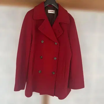 McGREGOR 맥레거 울 더블 긴팔 P 코트 레드