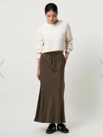 [ TO UNITED ARROWS ] 플레어 맥시 스커트