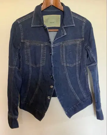 ANGELINA 다크 블루 데님 자켓