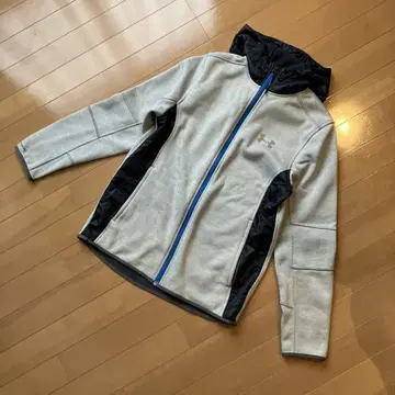 Under Armour 후드 부착 후드티 그레이/블랙