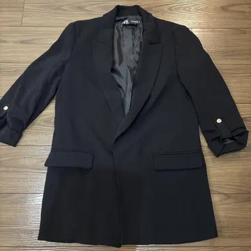 ZARA 블랙 테일러드 자켓 XS