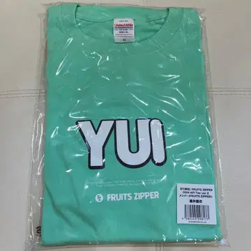 FRUITS ZIPPER YUI 티셔츠 XL 사쿠라이 유이