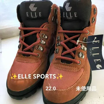ELLE SPORTS 트레킹 슈즈 브라운 22.0