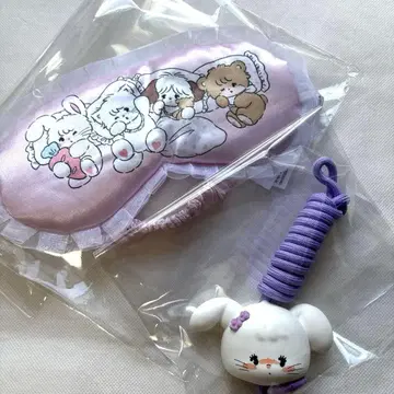 mikkoillustrations 안대 miniso & 스트랩