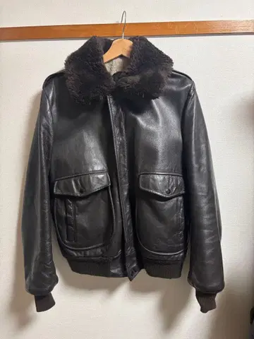 70s Sears G-1 플라이트 자켓 가죽 자켓