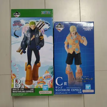 원피스 제일복권 조로 상디 피규어