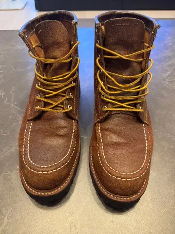 [절판] 치페와 워크 부츠 러프 아웃 가죽