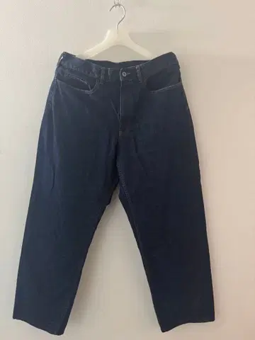 MUJI LABO 와이드 데님 팬츠 33