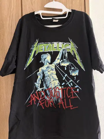 METALLICA 구제 의류 T셔츠