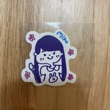 노기자카46 이치노세 미쿠 캐리커처 스티커