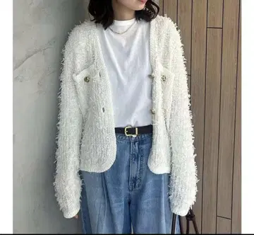 미라 오웬 트위드 자켓