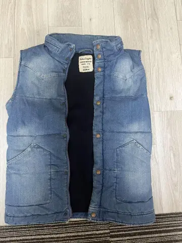 레트로 엔진 데님 베스트