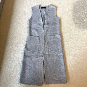 Zara 울 롱베스트 그레이