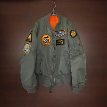 USA제 ALPHA type MA-1 빈티지 L 사이즈