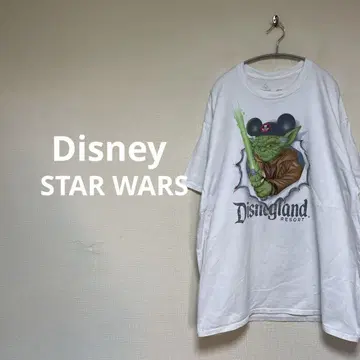 Disney 스타 워즈 티셔츠 요다 양면 프린트