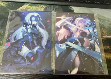 FGO 최종 재림 화집 IP 서점 한정판 특전 모르간 잔느