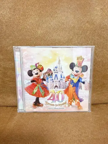 40 Dream Go Rounds 도쿄 디즈니 리조트 CD