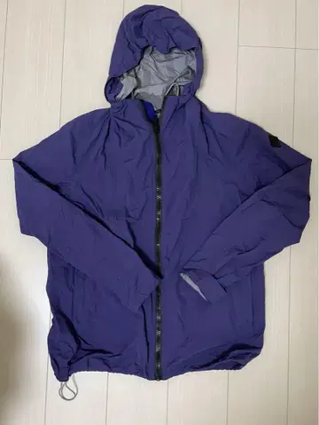 폴스미스 레트로 구제 의류 코트 후드 퍼플