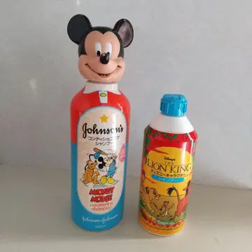 미키 마우스 샴푸 보틀 빈 용기 레어