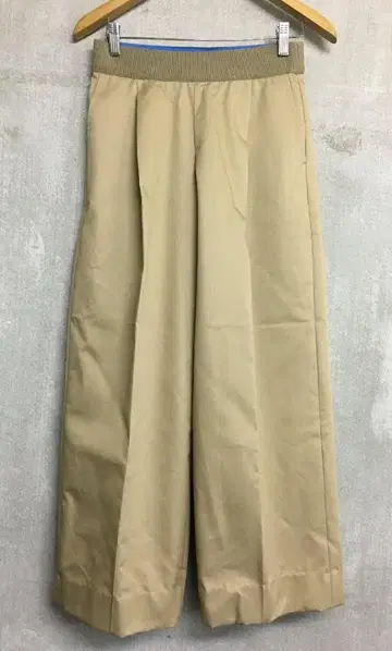 넘버엠 새상품급 172-33098 와이드 개버딘 치노 팬츠 38 새상품급