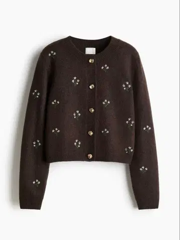h&m 자수 가디건 L
