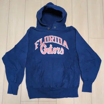 80s 트리코 태그 리버스 위브 후드티 플로리다 게이터스
