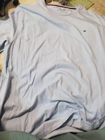 TOMMY HILFIGER 라이트 블루 T셔츠 XXL