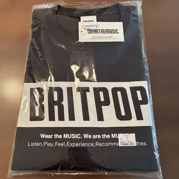 WEARTHEMUSIC BRITPOP 티셔츠