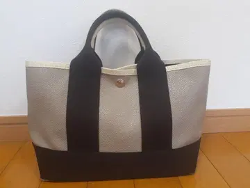 TOPKAPI 스코치 그레인 미니 토트 그레이, 블랙
