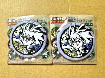 HUNTER x HUNTER 키리에 시리즈 와시 캔뱃지 키루아 2개 세트