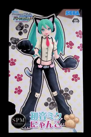 미개봉 하츠네 미쿠 냥코 피규어