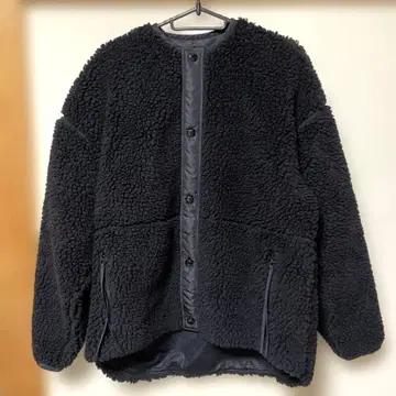 새상품급 HYKE 보아 자켓 SIZE 1 블랙 하이크