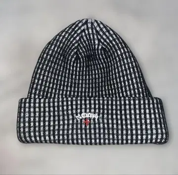 공식 완판 NOAH Tri-Color Beanie 블랙 로고 비니