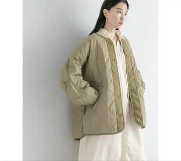 로리즈팜 퀼팅 블루종