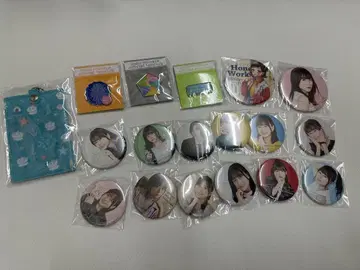 미나세 이노리 혜택 캔뱃지 세트 미사용 새상품