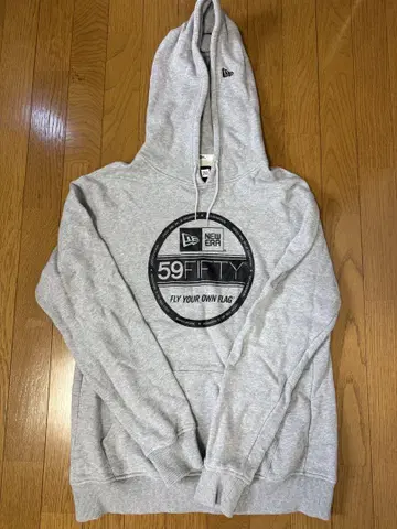 뉴에라 후드티 그레이 L 남성용