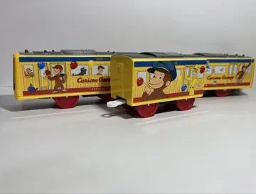 호기심 많은 조지 타카라토미 프라레일 차량 랩핑 기차