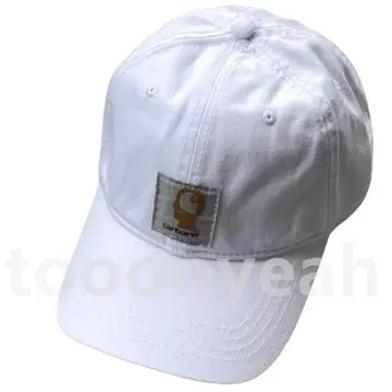 Carhartt 화이트 야구 모자