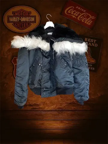 [ 적자 판매! ] ALPHA INDUSTRIES N-2B 플라이트 자켓