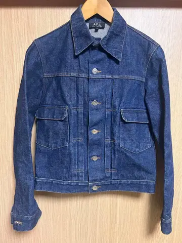 A.P.C. 인디고 데님 자켓 S